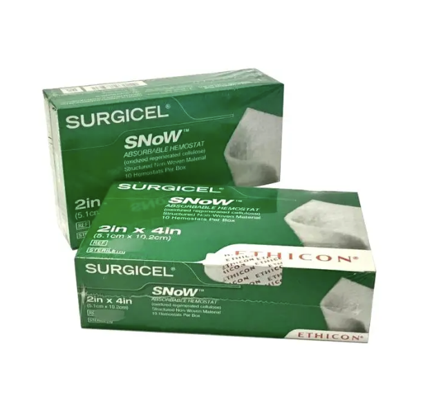 Surgicel SNoW™ Absorbable Hemostat product view